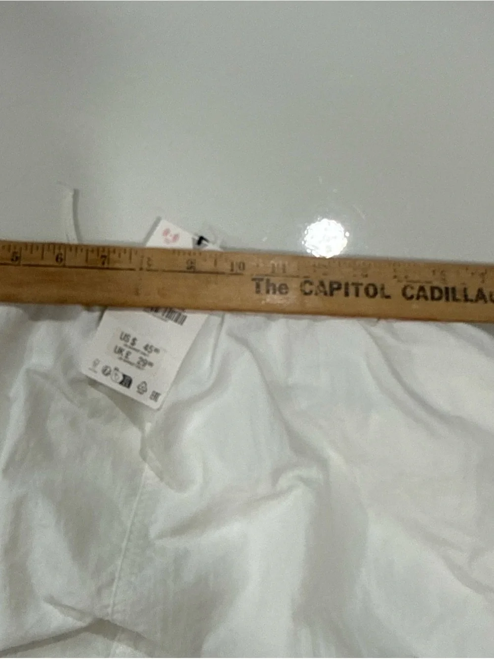 Zara crisp white